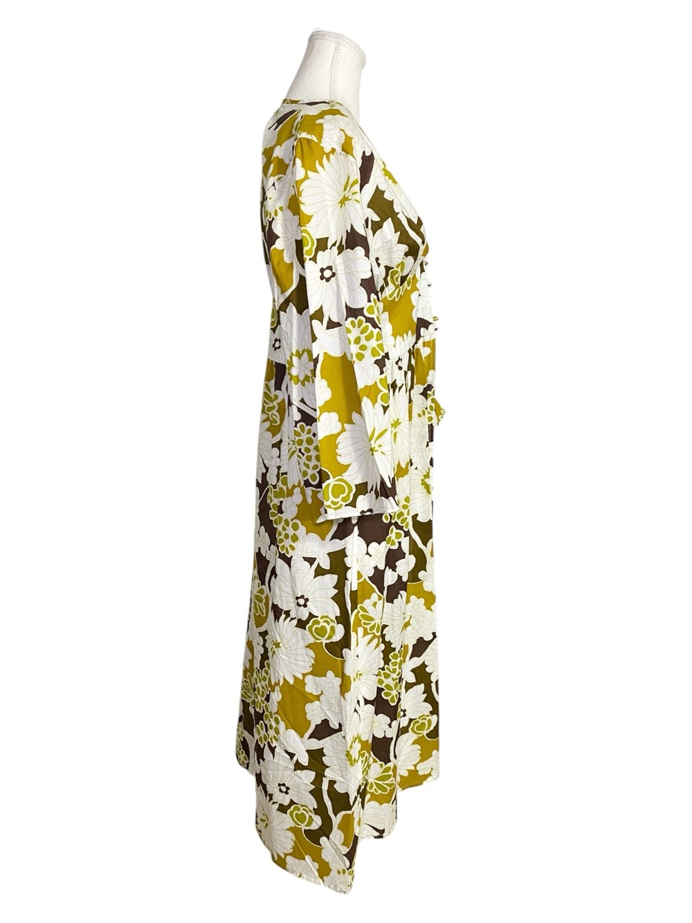 Shannon McLean Peace Love Fashion Retro Floral Duster Midi Dress Boho Y2K - Picture 3 of 16